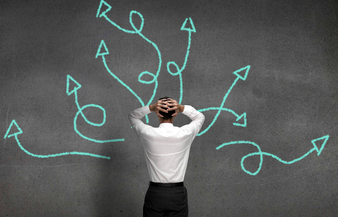 preocupado com a gestão de pequena empresa